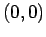 $(0,0)$